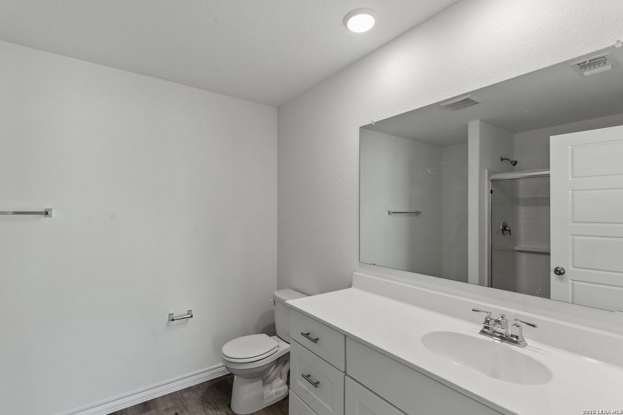Furnished interior view inside a new home in Davis Ranch, San Antonio (Image 7).