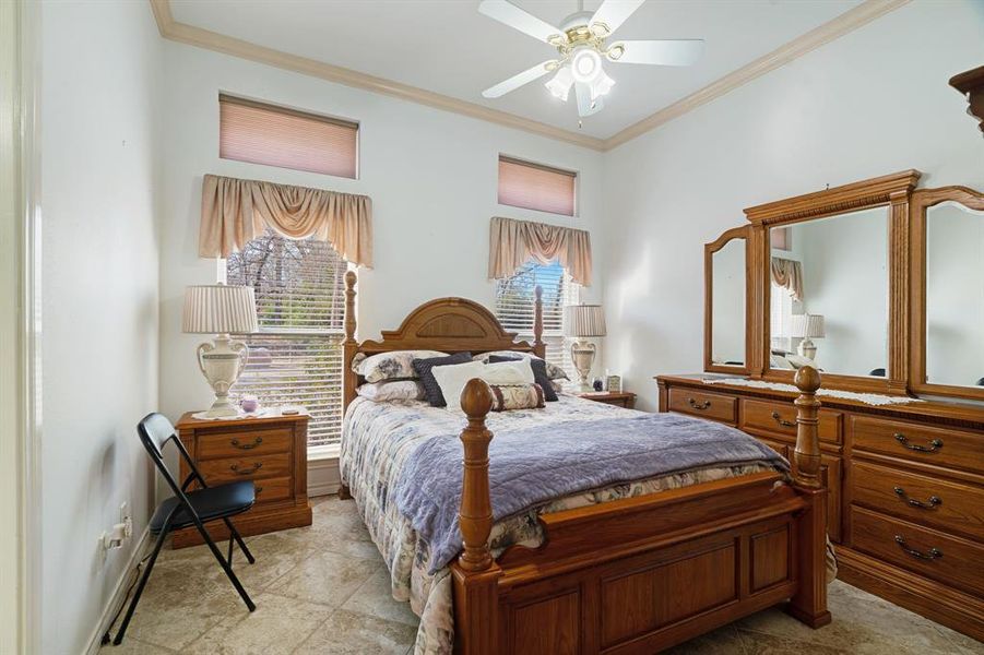 Furnished interior view inside a new home in , Powderly (Image 19).