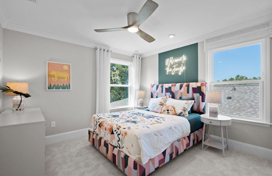 Furnished interior view inside a new home in The Haven at Riverlights, Wilmington (Image 19).