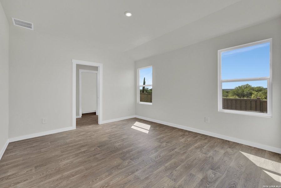 Spacious, unfurnished interior of a new home in Mayfair, New Braunfels (Image 14). Spacious, unfurnished interior of a new home in Mayfair, New Braunfels (Image 14).
