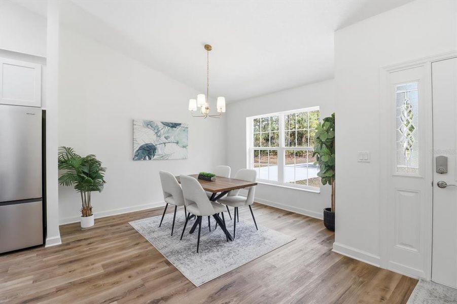 Furnished interior view inside a new home in , Crystal River (Image 18).