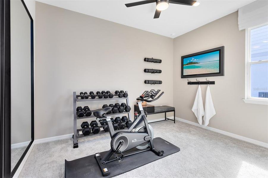 Model Home Design Only. Pictures and furnishings are for illustrative purposes only. Elevations, colors and options may vary. Furniture is for model home staging only.