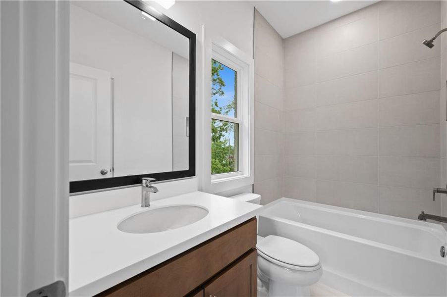 Furnished interior view inside a new home in , Cumming (Image 13).