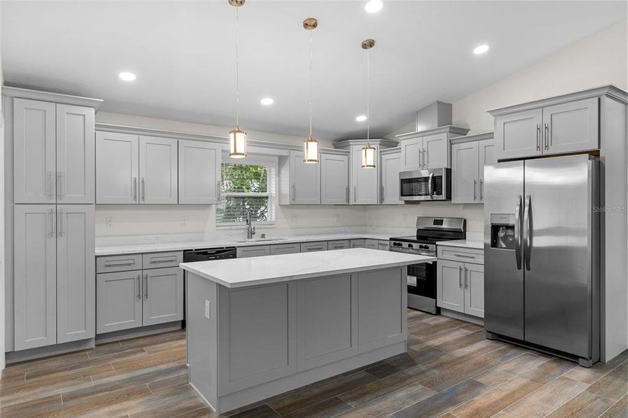 Furnished interior view inside a new home in , St. Petersburg (Image 7).