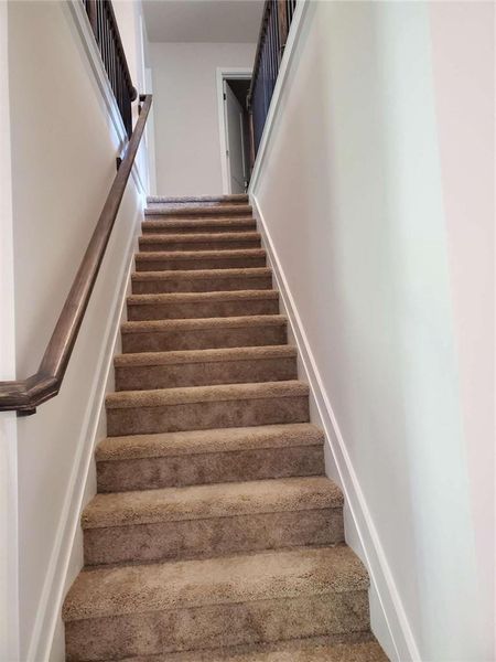 Spacious, unfurnished interior of a new home in Creekbend Overlook, Fairburn (Image 12). Spacious, unfurnished interior of a new home in Creekbend Overlook, Fairburn (Image 12).