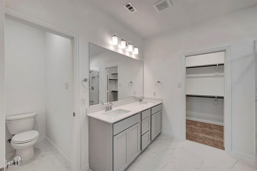 Furnished interior view inside a new home in Lilyana, Celina (Image 10).