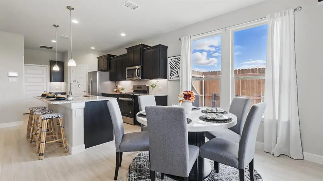 Furnished interior view inside a new home in Legado, Cleburne (Image 6).
