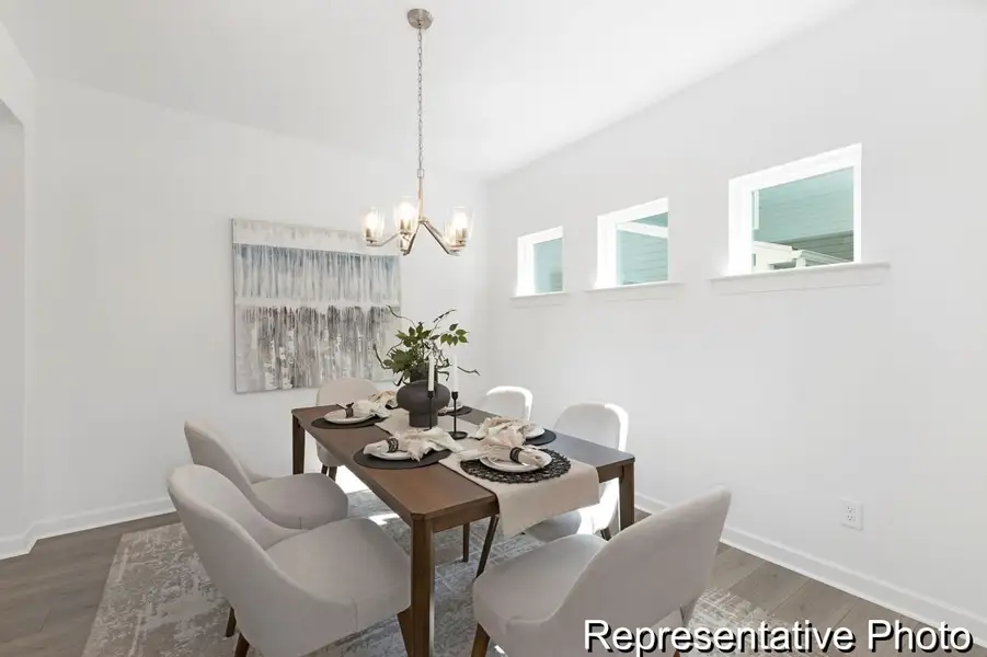 Furnished interior view inside a new home in Huntington Hills, Lincolnton (Image 5). Furnished interior view inside a new home in Huntington Hills, Lincolnton (Image 5).