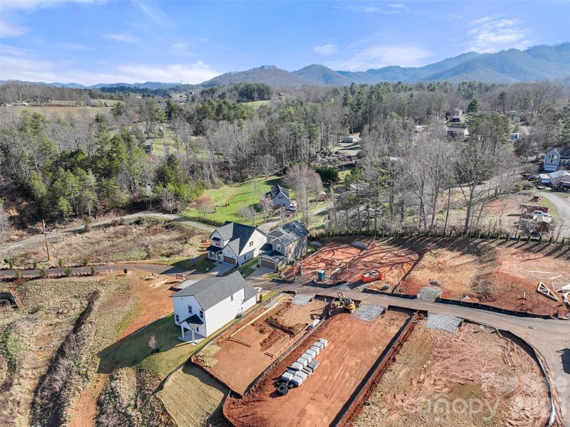 Site preparation for new homesites in , Weaverville (Image 38).