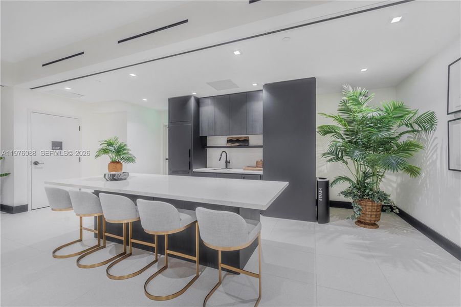 Furnished interior view inside a new home in , Miami (Image 19).