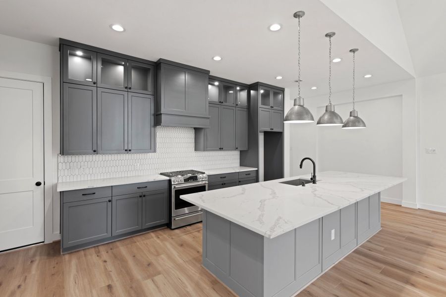 Furnished interior view inside a new home in Elyson, Katy (Image 5). Furnished interior view inside a new home in Elyson, Katy (Image 5).