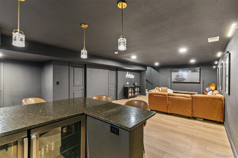 Furnished interior view inside a new home in Sunstone Village at Terrain, Castle Rock (Image 32). Furnished interior view inside a new home in Sunstone Village at Terrain, Castle Rock (Image 32).