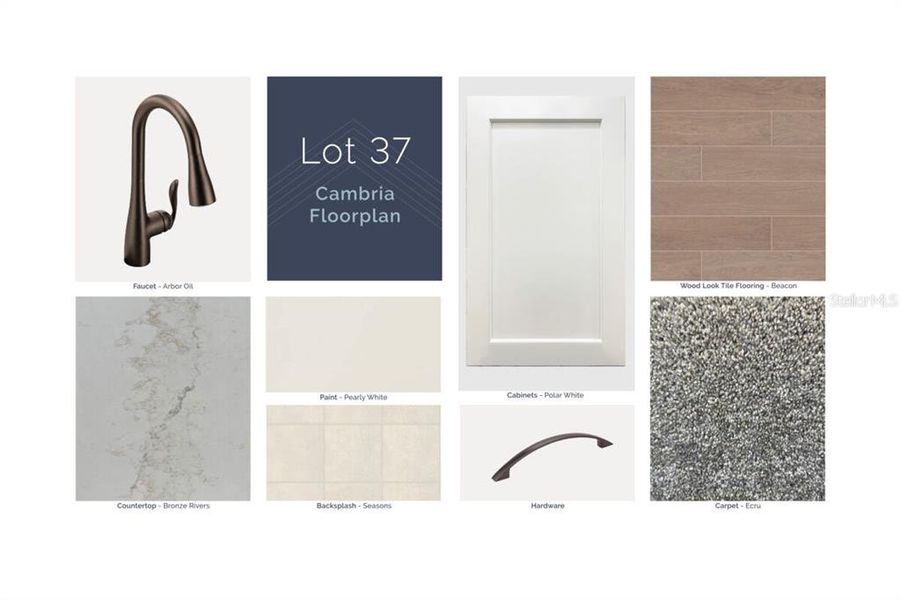 Sample of building materials used in homes in Bay Lake Farms, St. Cloud (Image 4).