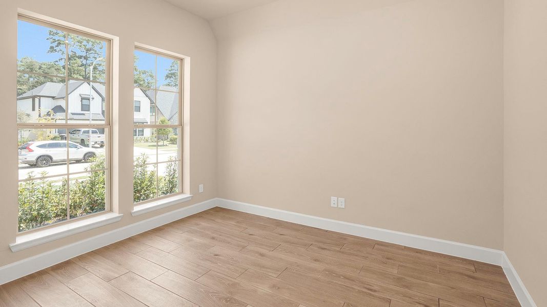 Spacious, unfurnished interior of a new home in Audubon, Magnolia (Image 8). Spacious, unfurnished interior of a new home in Audubon, Magnolia (Image 8).
