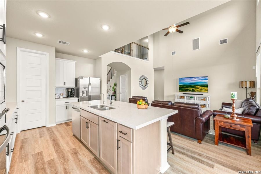 Furnished interior view inside a new home in Foxbrook, Cibolo (Image 15).