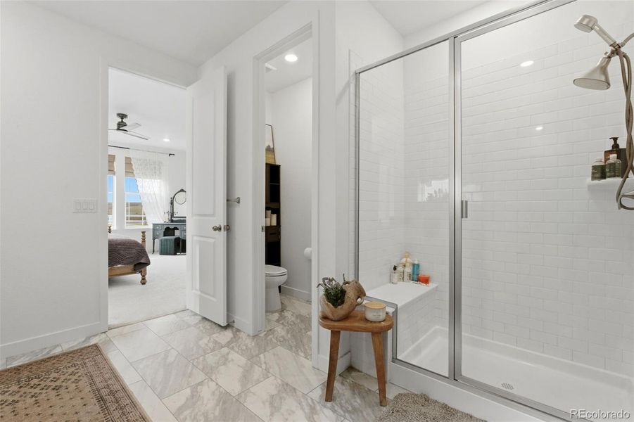 Furnished interior view inside a new home in Harvest Ridge, Aurora (Image 35).