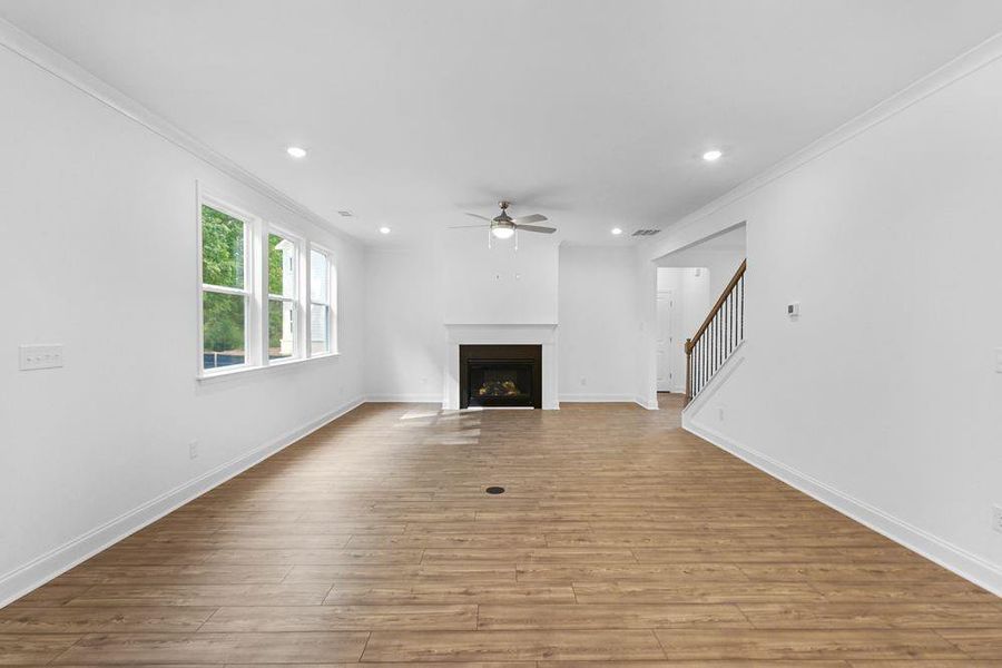 Spacious, unfurnished interior of a new home in Stratford Hills, Ball Ground (Image 11).