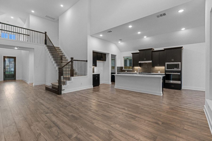 From Family Room to Open Concept Kitchen