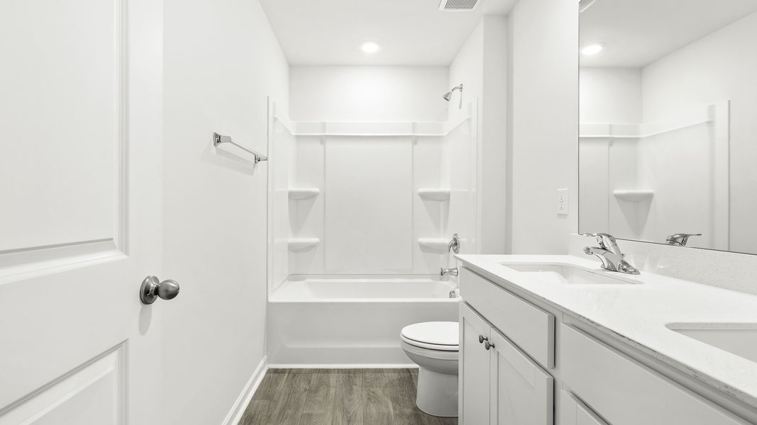 Furnished interior view inside a new home in Collett Farm, Trinity (Image 8). Furnished interior view inside a new home in Collett Farm, Trinity (Image 8).