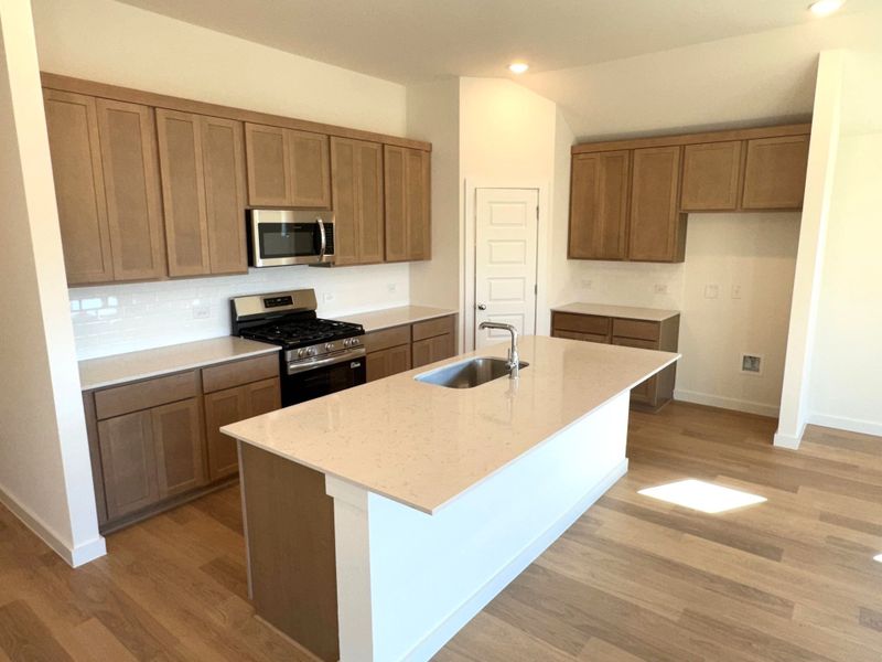 Furnished interior view inside a new home in Prairie Winds, Hutto (Image 3).