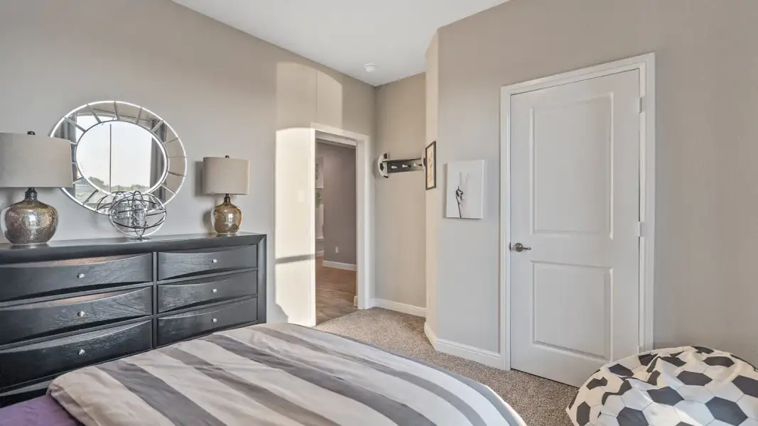 Furnished interior view inside a new home in Northstar West, Fort Worth (Image 28). Furnished interior view inside a new home in Northstar West, Fort Worth (Image 28).