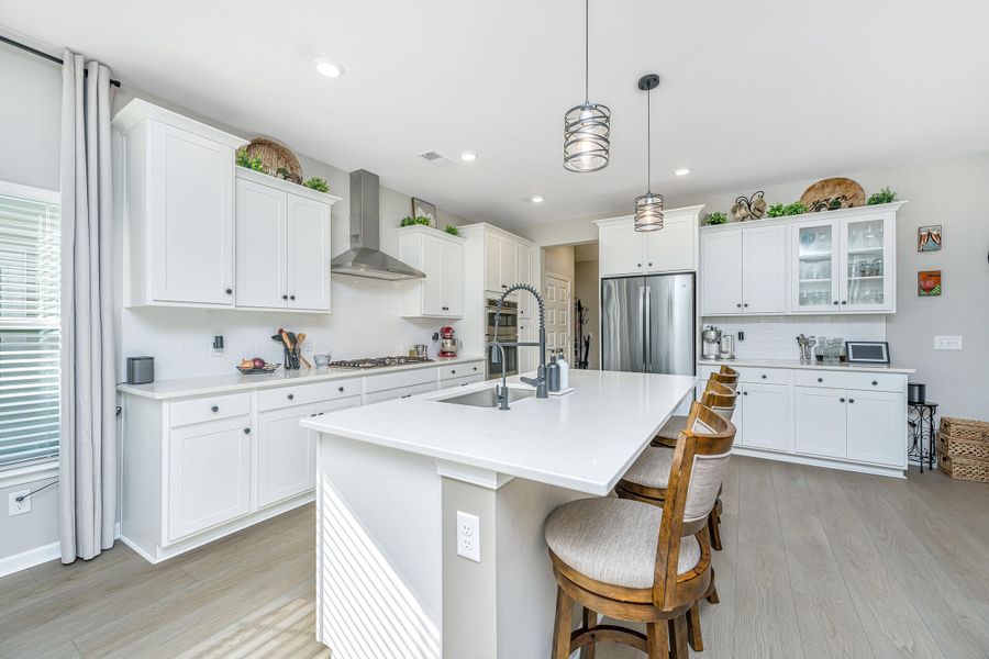 Furnished interior view inside a new home in , Summerville (Image 5).