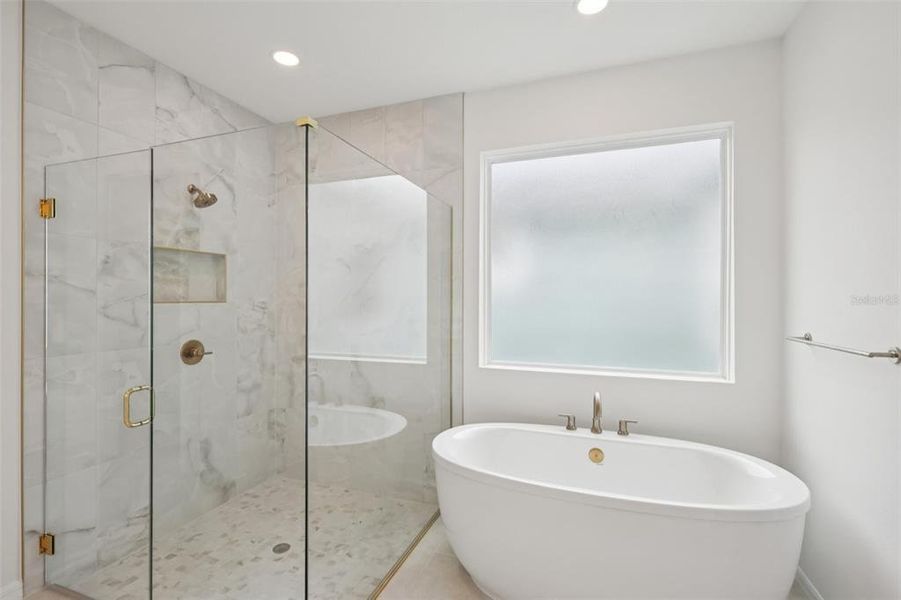 Furnished interior view inside a new home in Primrose at Longleaf, New Port Richey (Image 10).