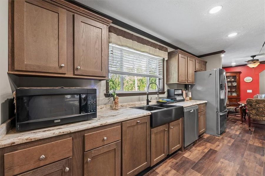 Furnished interior view inside a new home in , Washington (Image 12).