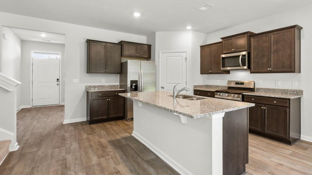 Furnished interior view inside a new home in Rivers Reach, Yemassee (Image 6).