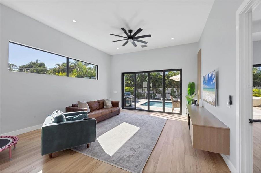 Furnished interior view inside a new home in , Sarasota (Image 8).