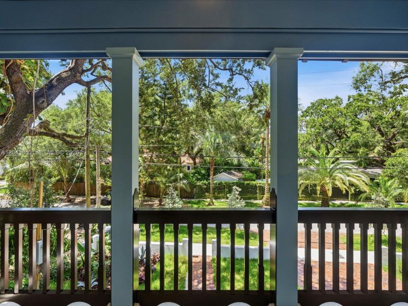Exterior details and patio area of a home in , South Miami (Image 26).