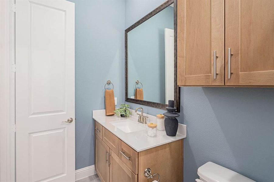 Furnished interior view inside a new home in Dominion at Brookhollow, Prosper (Image 14).