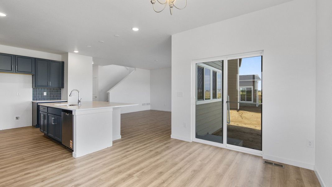 Furnished interior view inside a new home in Granary, Johnstown (Image 16).