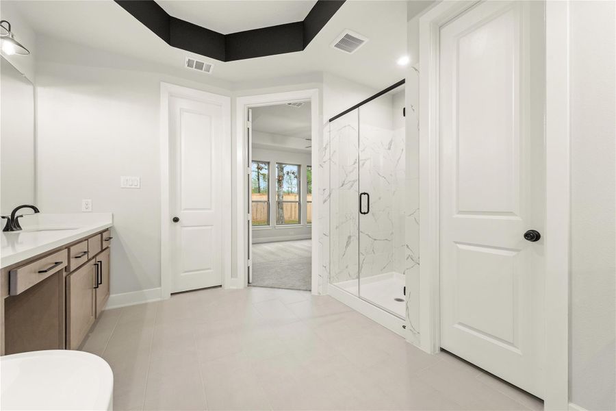 Furnished interior view inside a new home in Kresston, Montgomery (Image 11).