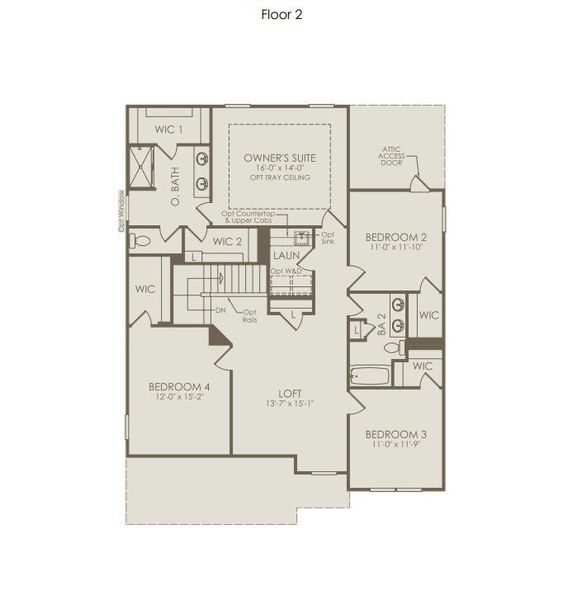 2D floor plan layout of this home in Reunion, Flowery Branch, GA (Image 1). 2D floor plan layout of this home in Reunion, Flowery Branch, GA (Image 1).