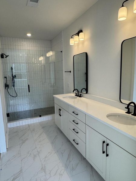 Furnished interior view inside a new home in Central Park, Charleston (Image 9).