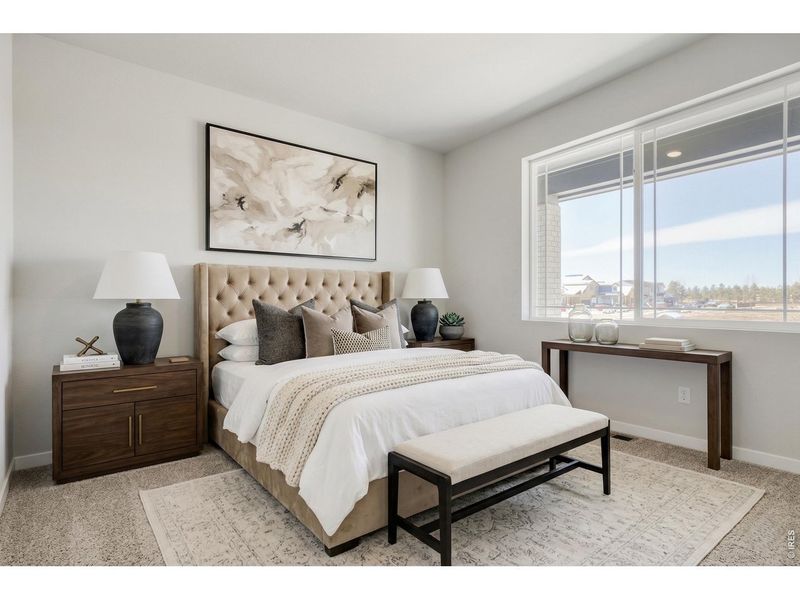 Furnished interior view inside a new home in Farmstead, Berthoud (Image 28).