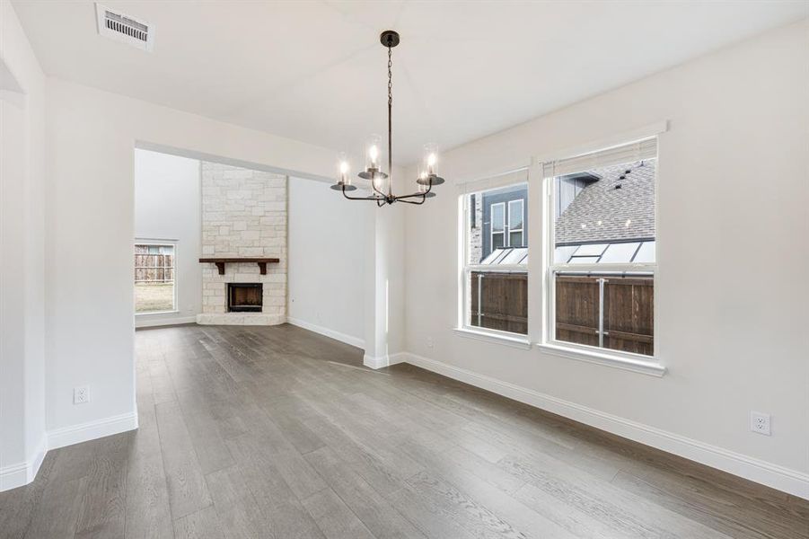 Spacious, unfurnished interior of a new home in Liberty, Melissa (Image 39).