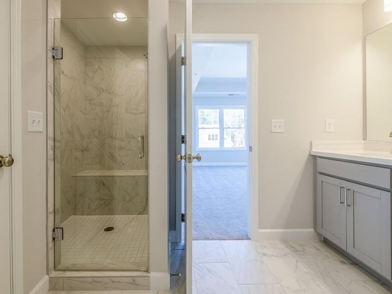 Furnished interior view inside a new home in Townes at South Main, Kennesaw (Image 2).
