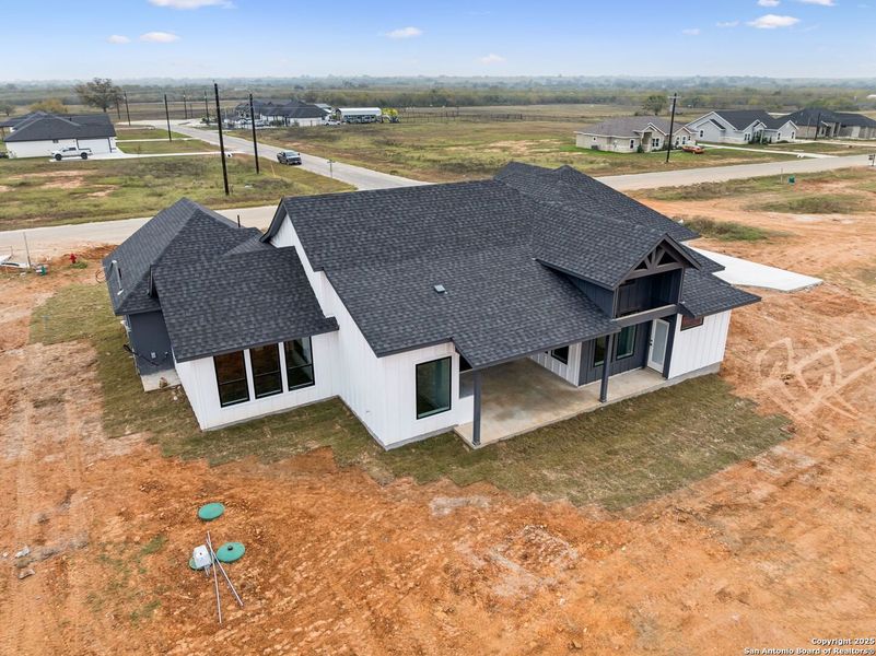 Exterior details and patio area of a home in , Floresville (Image 27). Exterior details and patio area of a home in , Floresville (Image 27).