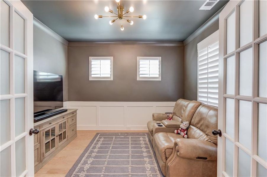 Furnished interior view inside a new home in Cambridge, Flowery Branch (Image 6).