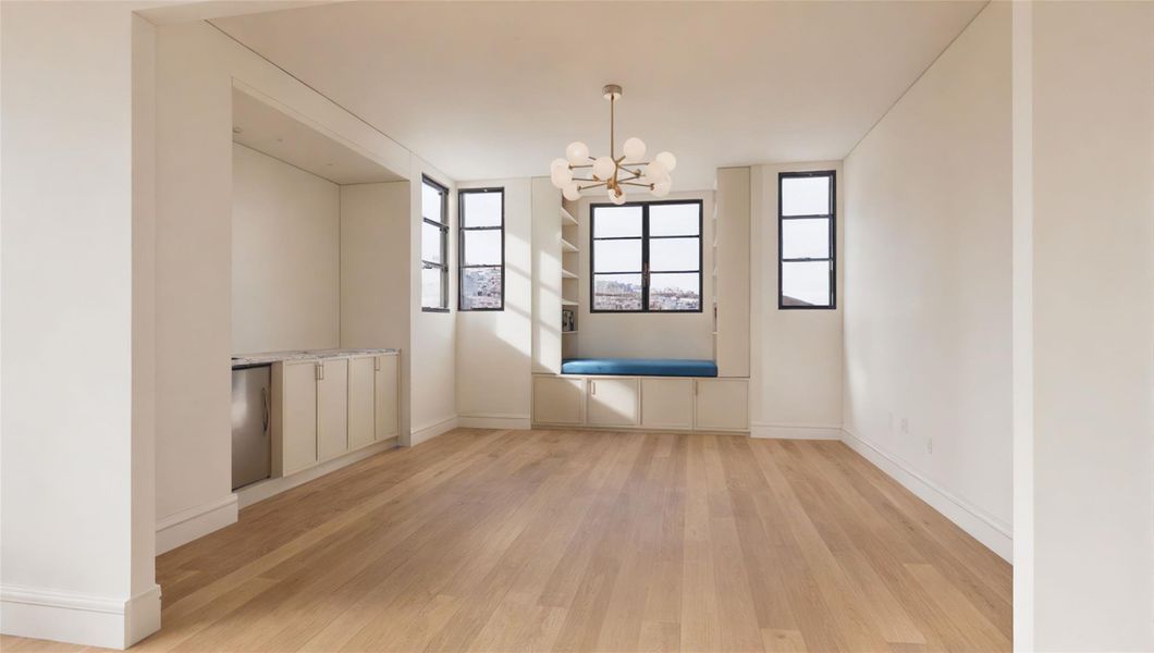 An example of the game room with built-in snack bar and beverage refrigerator. An example of the game room with built-in snack bar and beverage refrigerator.