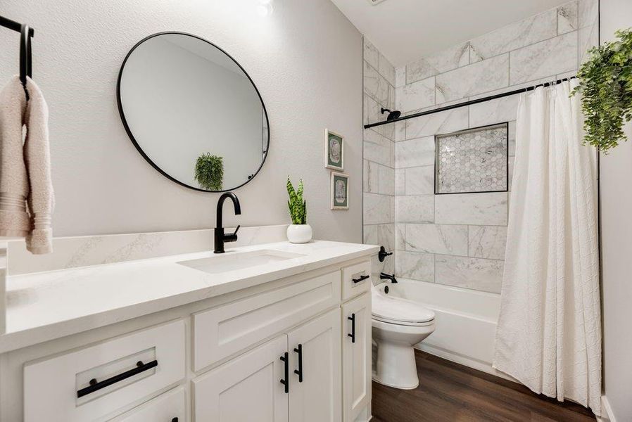 Furnished interior view inside a new home in , Tom Bean (Image 8).