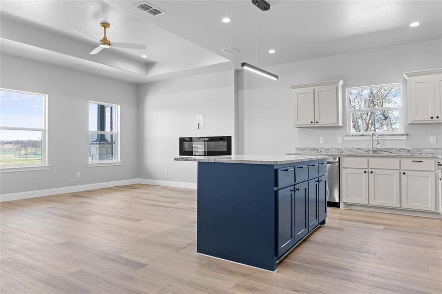 Furnished interior view inside a new home in , Greenville (Image 7).