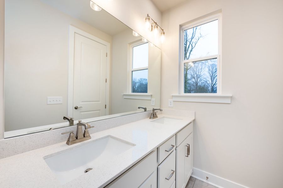 Furnished interior view inside a new home in Context at Oakhurst, Charlotte (Image 11).