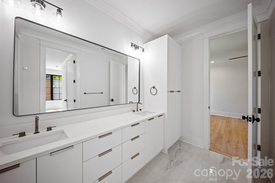 Furnished interior view inside a new home in , Charlotte (Image 10).