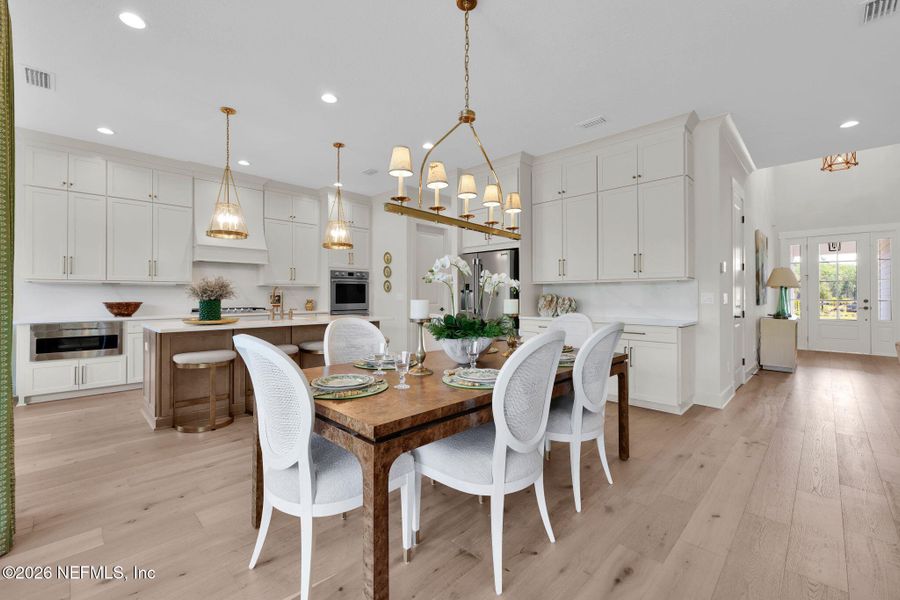 Furnished interior view inside a new home in Mariposa at EverRange 40' Series, Jacksonville (Image 19).