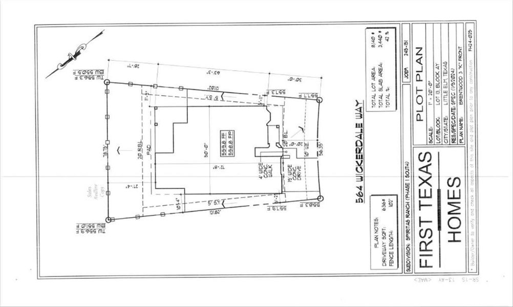 Plot Plan