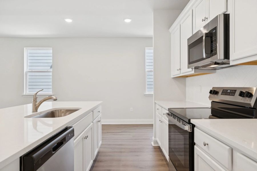 Furnished interior view inside a new home in Cedars of Cane Ridge | 55+ Community, Antioch (Image 11).