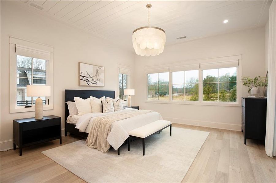 Furnished interior view inside a new home in , Alpharetta (Image 57). Furnished interior view inside a new home in , Alpharetta (Image 57).